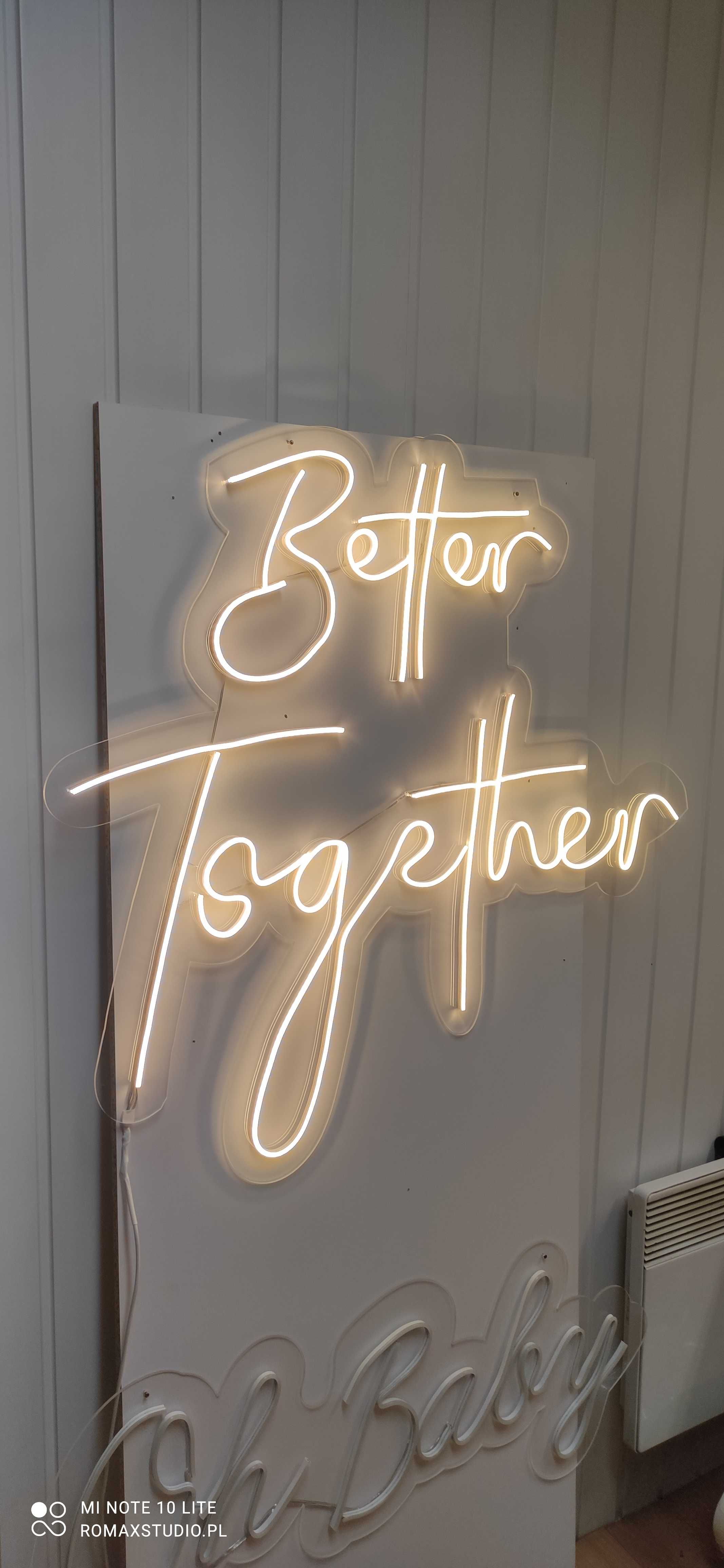 Better Together neon, ledon, flex