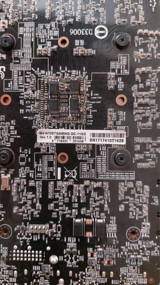 Відеокарта Gigabyte GTX 1080Ti 11gb Gaming OC