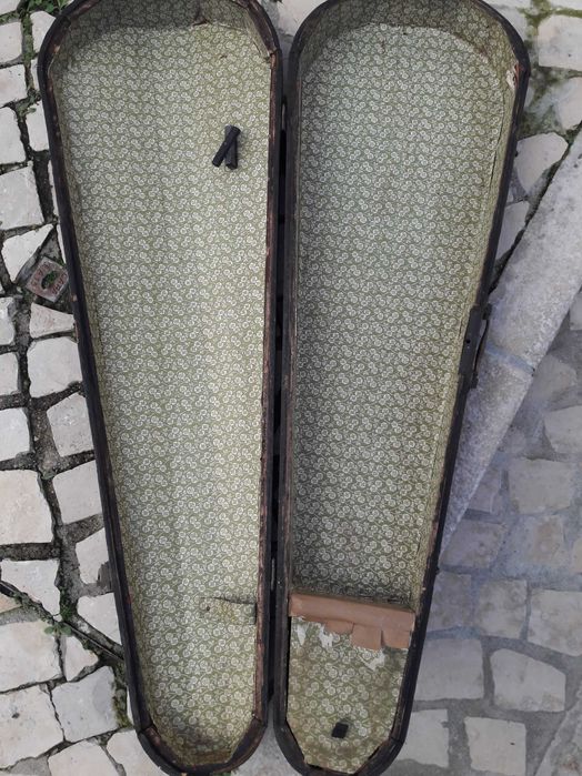 Caixa violino antigo