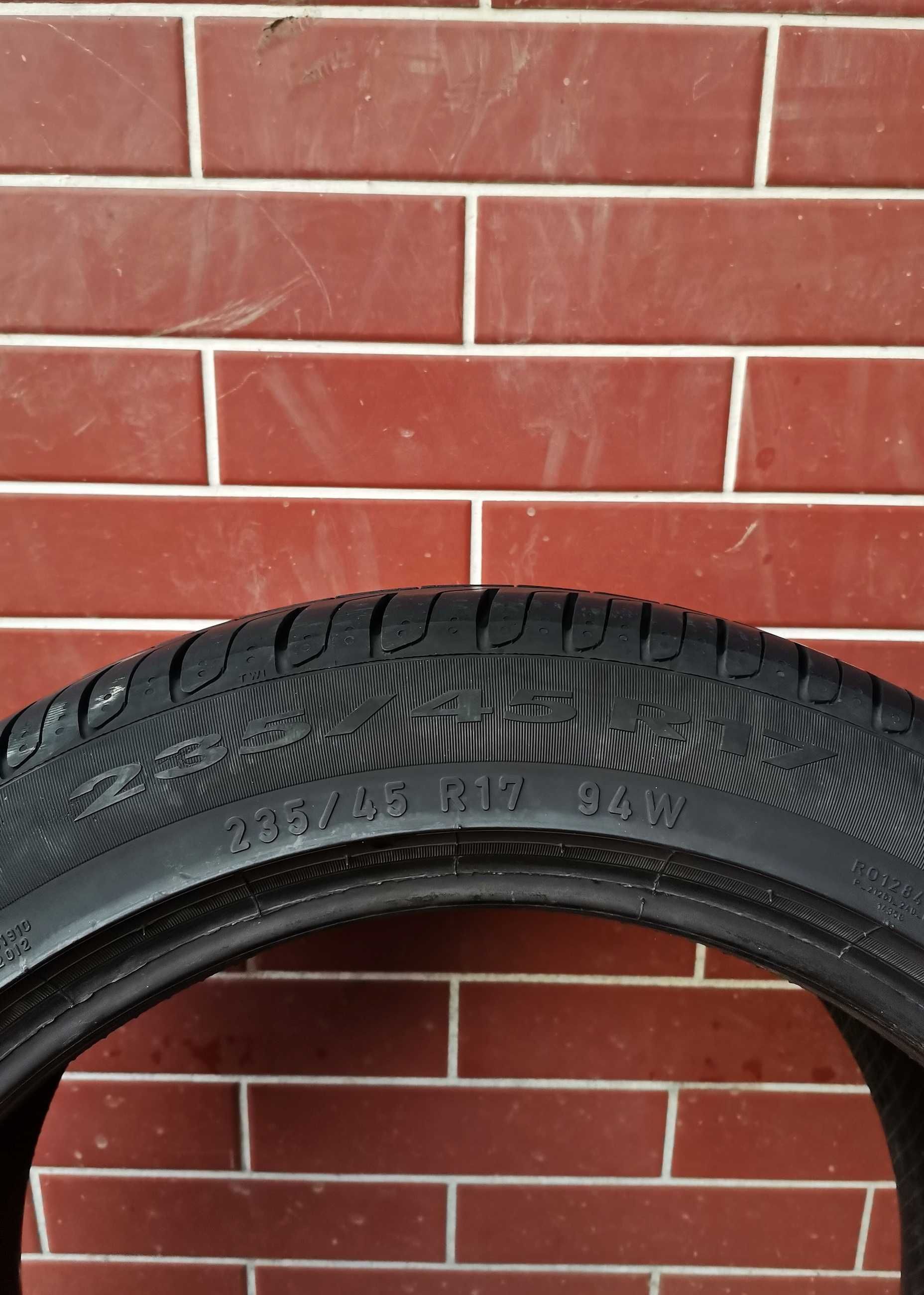 2szt Opony 235/45/17 94W Pirelli Cinturato P7 Letnie - Cena za parę