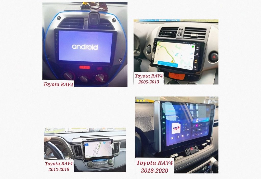 Магнитола Android Toyota, Camry,Prado,Corolla,RAV4,Bluetooth,з рамкой!