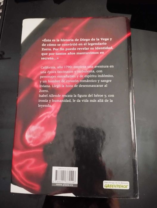 El Zorro - comienza la leyenda - Isabel Allende