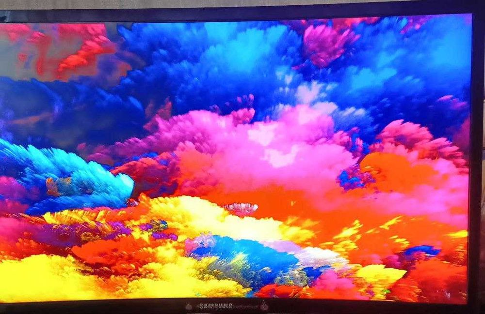 Монітор Samsung 24" CF390 Curved LED Monitor