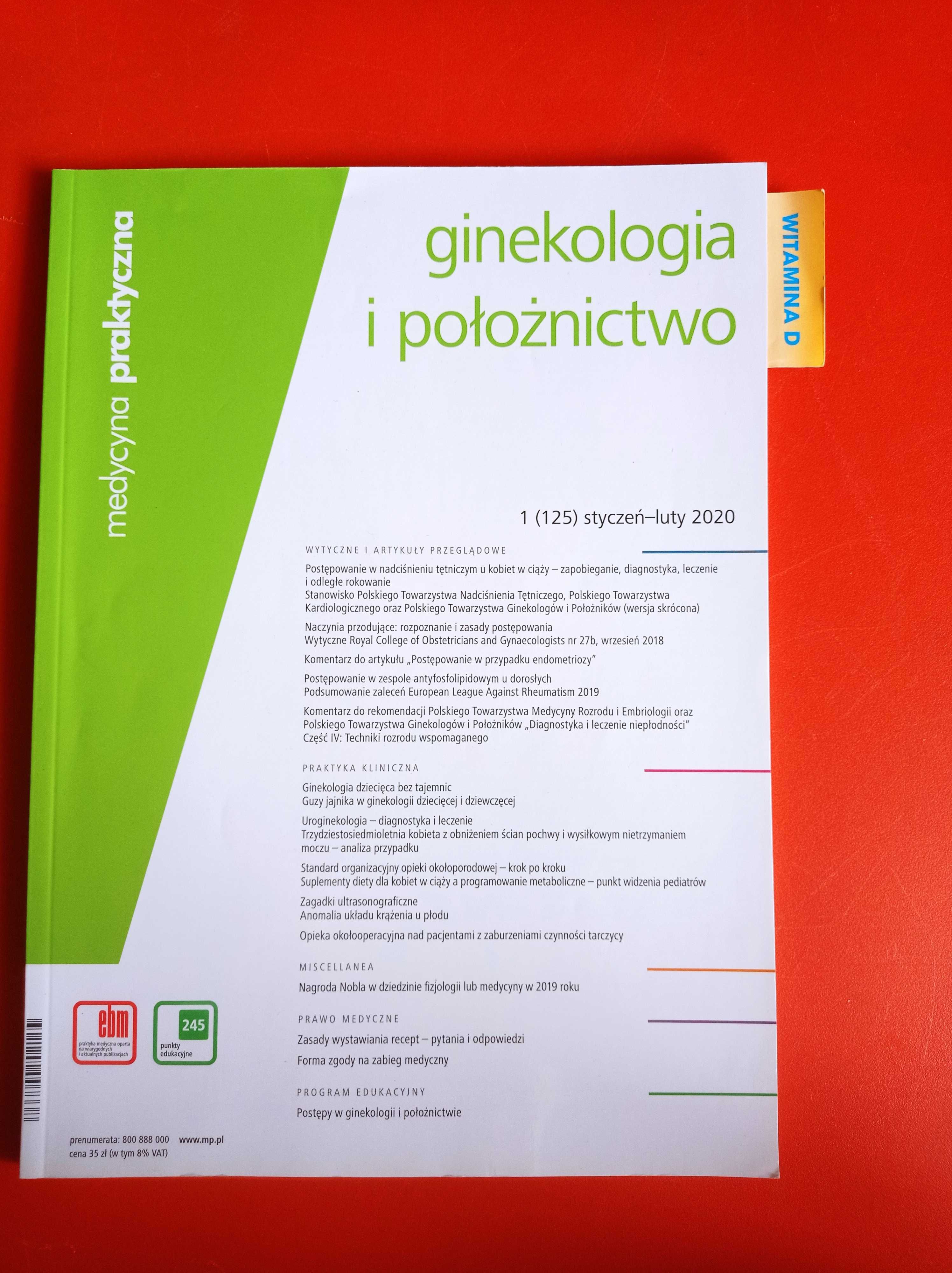 Ginekologia i Położnictwo 1/2020, styczeń-luty 2020