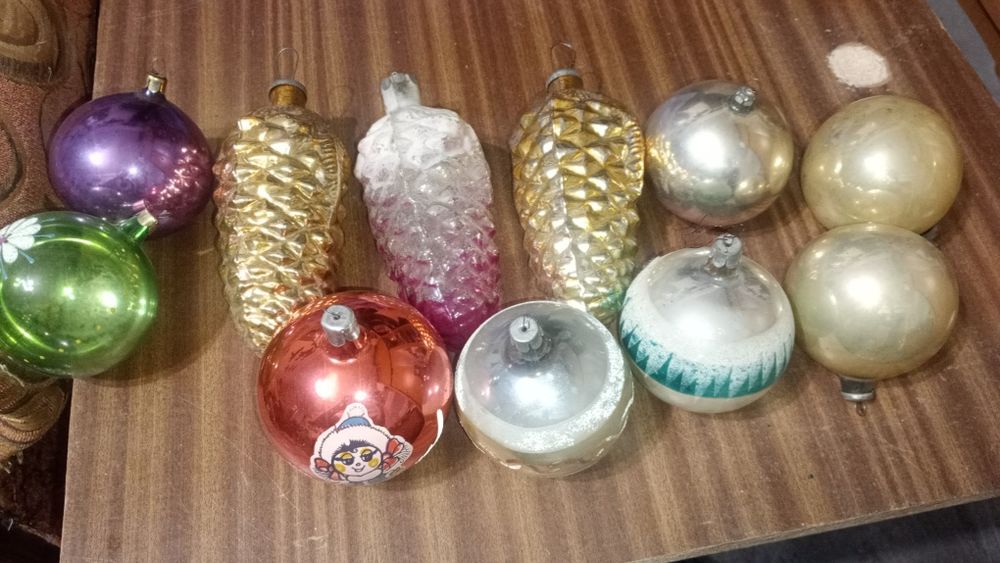 Ёлочные игрушки СССР