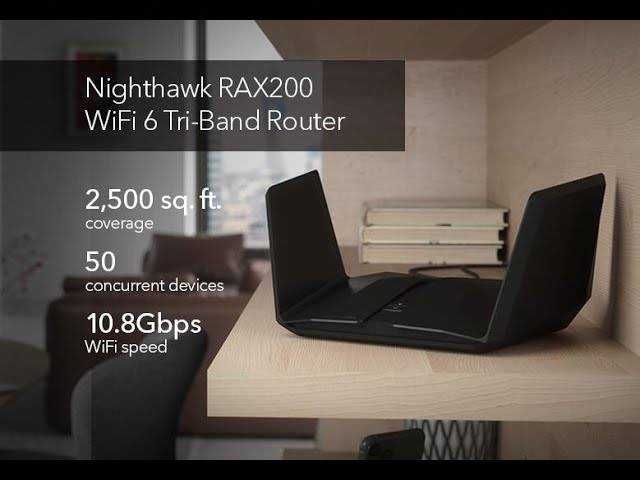 Router Netgear Nighthawk RAX200 AX11000 Mb/s WIFI 6 AX BEST Najszybszy