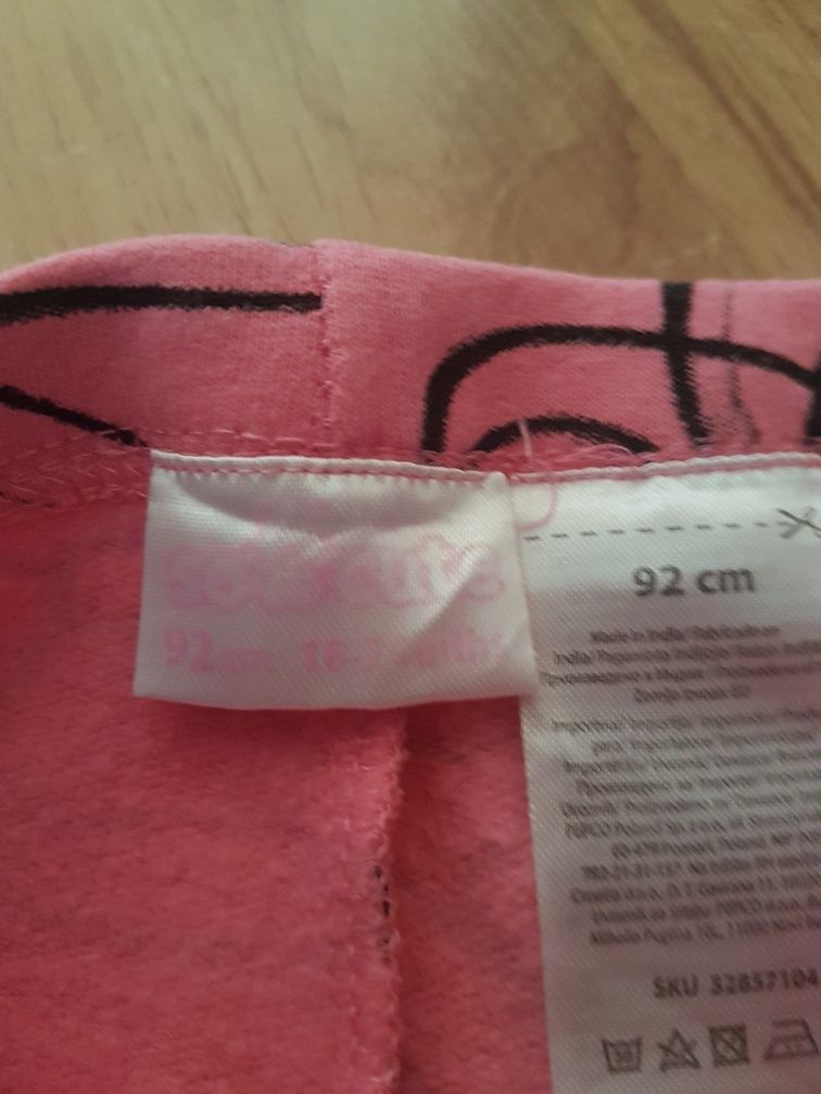 Spodnie, getry dla dziewczynki 92