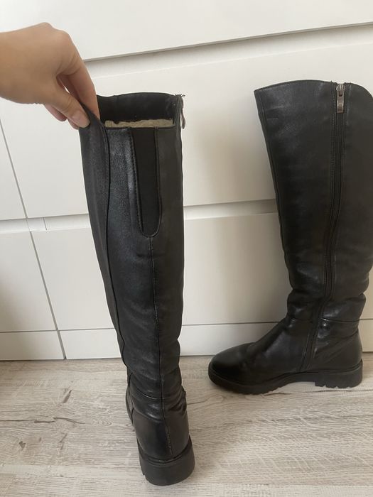 Чоботи ботфорди, розмір 36