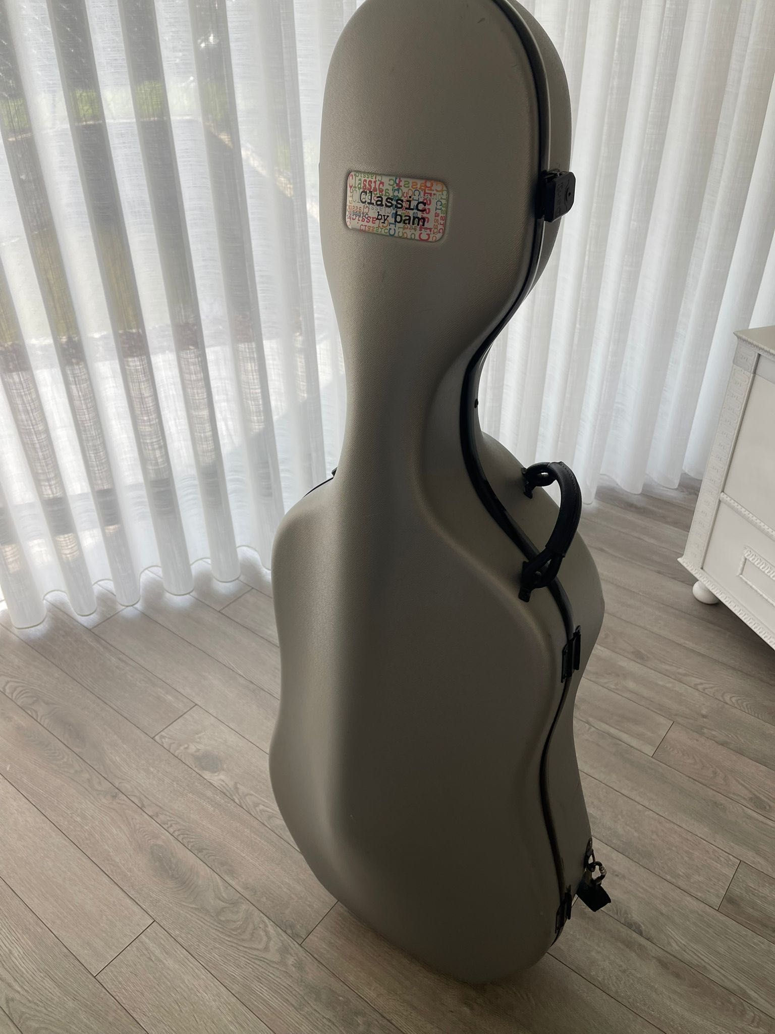PACk Violocelo Gara 4/4 + Caixa BAM+ Arco em carbono