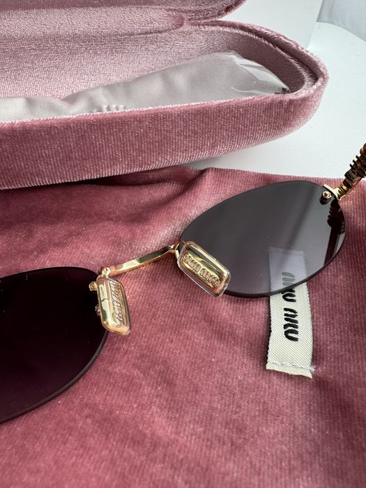 Nowość hit 2025 Okulary przeciwsłoneczne miu miu