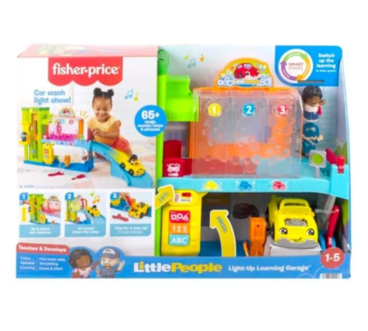 Fisher-Price - Edukacyjna myjnia samochodowa