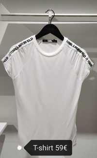 T-shirt Karl Lagerfeld/Branco novo com etiqueta