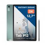 Lenovo Tab P12 8/128 GB matowa matryca + rysik w zestawie NOWY W FOLII