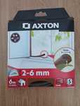 Fita de calafetagem castanha espuma AXTON 2-6MMx6M
