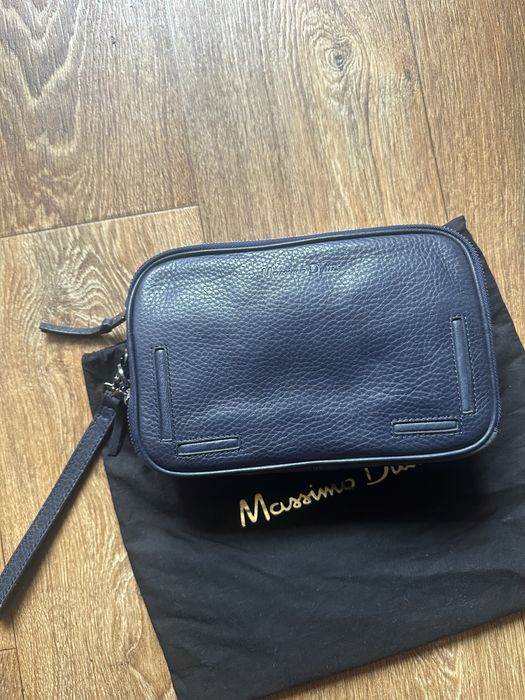 Шкіряна барсетка (сумка) Massimo Dutti