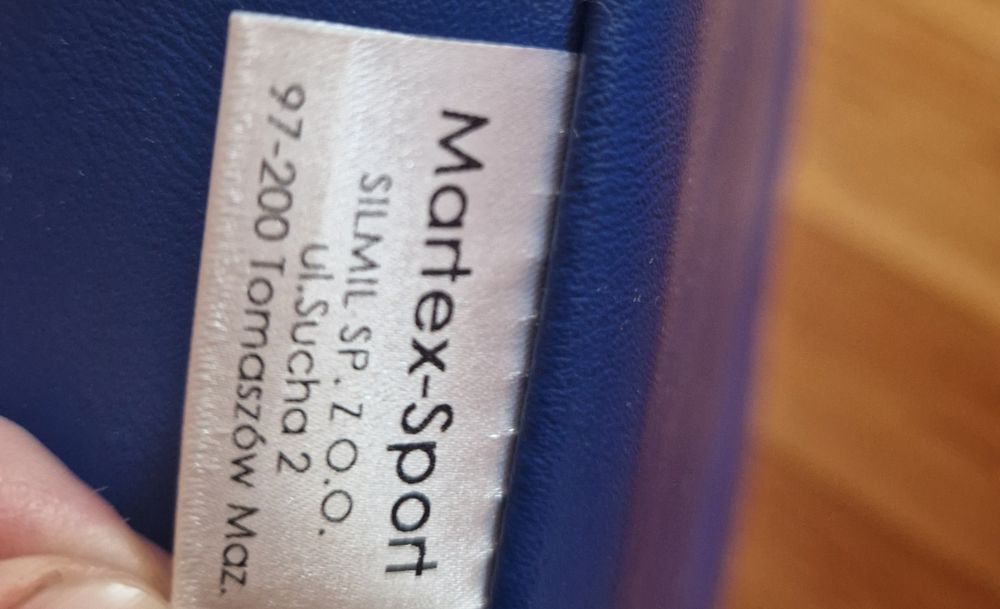 Materac gimnastyczny składany