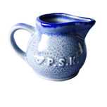 lata 60/70-te dzbanuszek mlecznik ceramiczny poczta p.s.k.