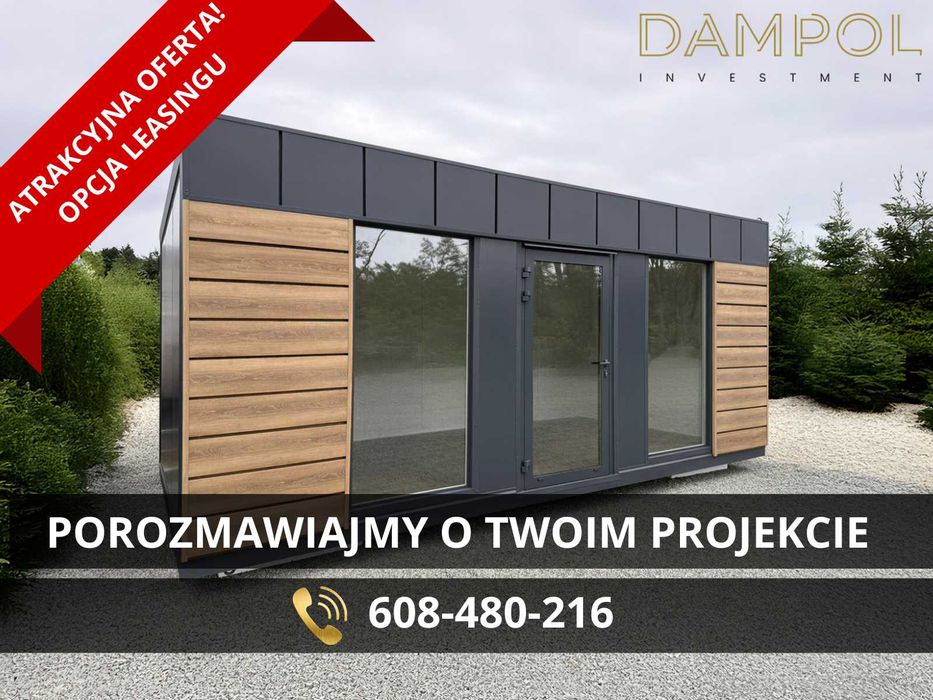 pawilon 600x300 6mx3m usługowy biurowy handlowy LEASING