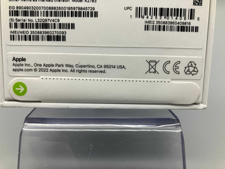 Iphone SE 2022 128Gb Midnight Model A2783 Neverlock NEW