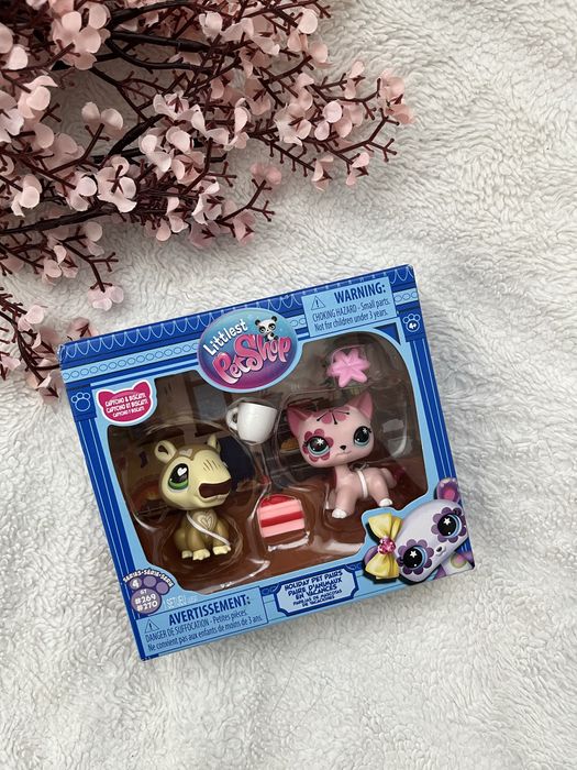 LPS Littlest Pet Shop - zestaw g7 shorthair i kapibara