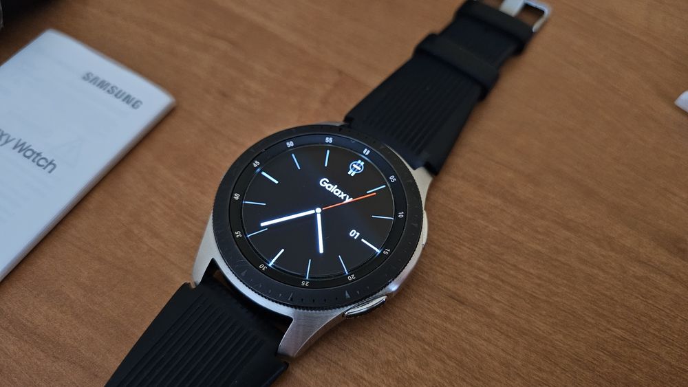 Zegarek Smartwatch Samsung Galaxy Watch 46mm SM R800 DF99 Idealny