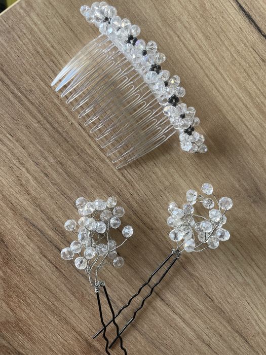 Ozdoby do włosów ślubne wieczorowe