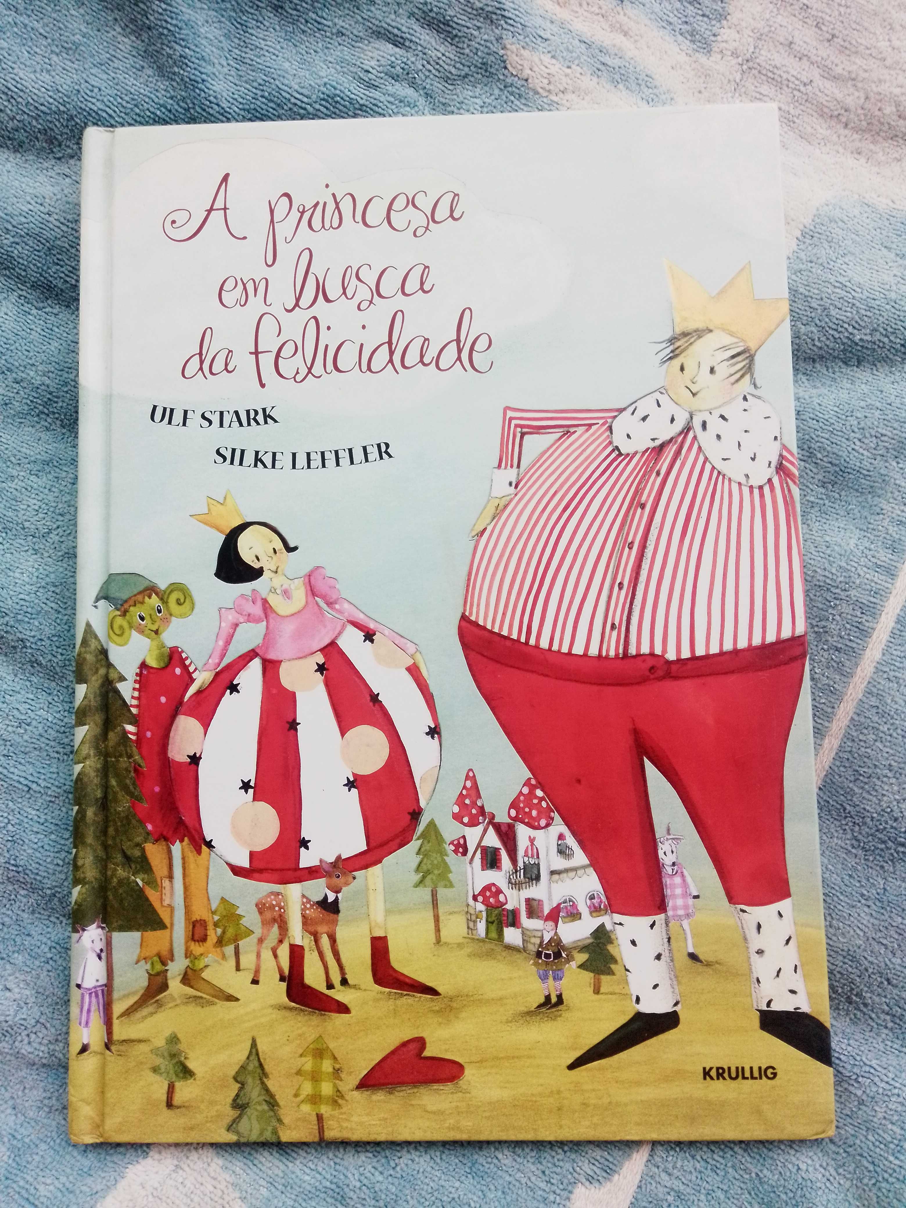 Livro Infantil A princesa em busca da felicidade