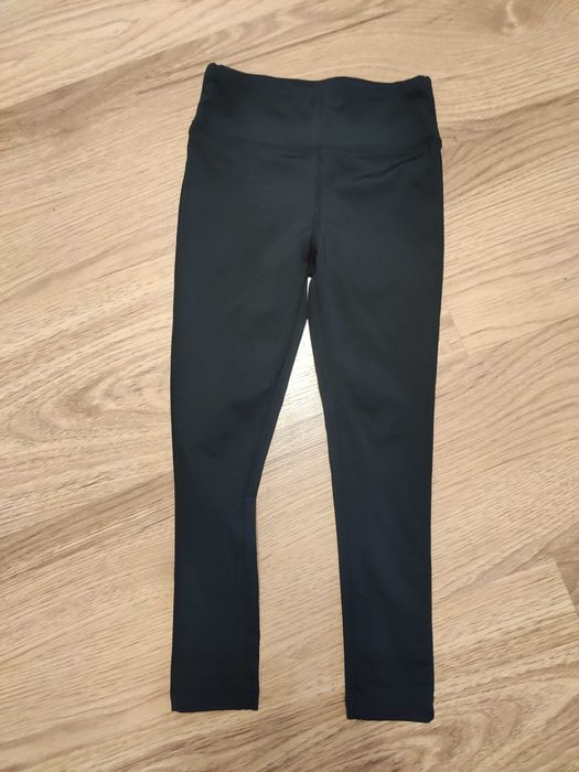 Legginsy czarne dla dziewczynki