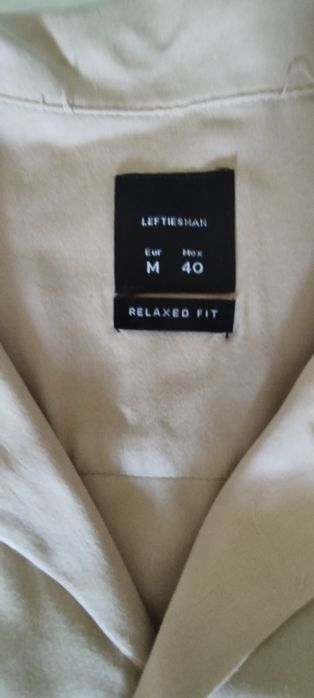 Camisa bege Lefties tam M fresca