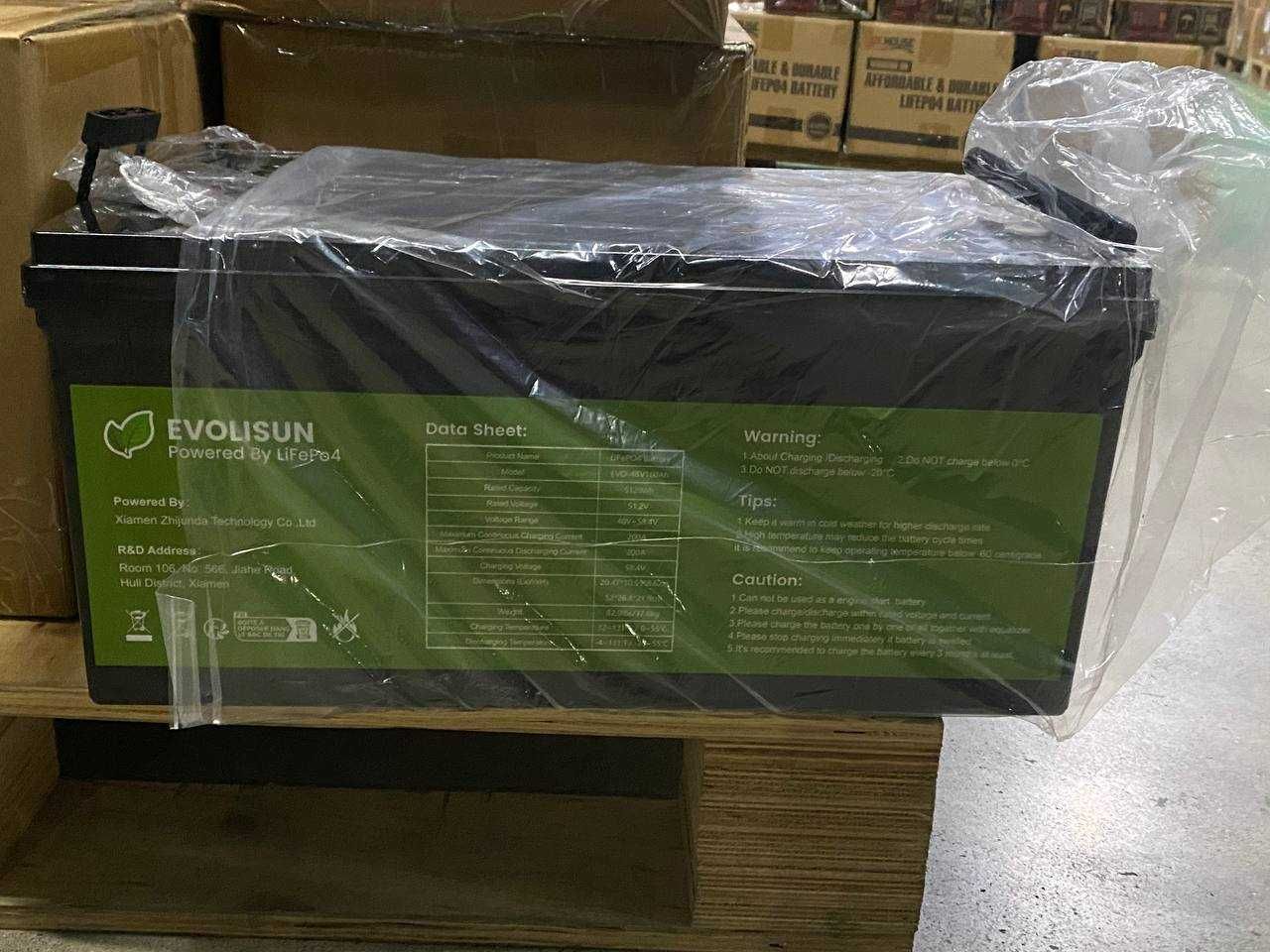 Батарея акумуляторна LiFePO4 12V та 24V ємності 100 та 200 аН