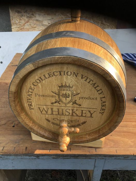 Бочка дубова бочонок власне виробництво бочка дубовая подарок 3-500л