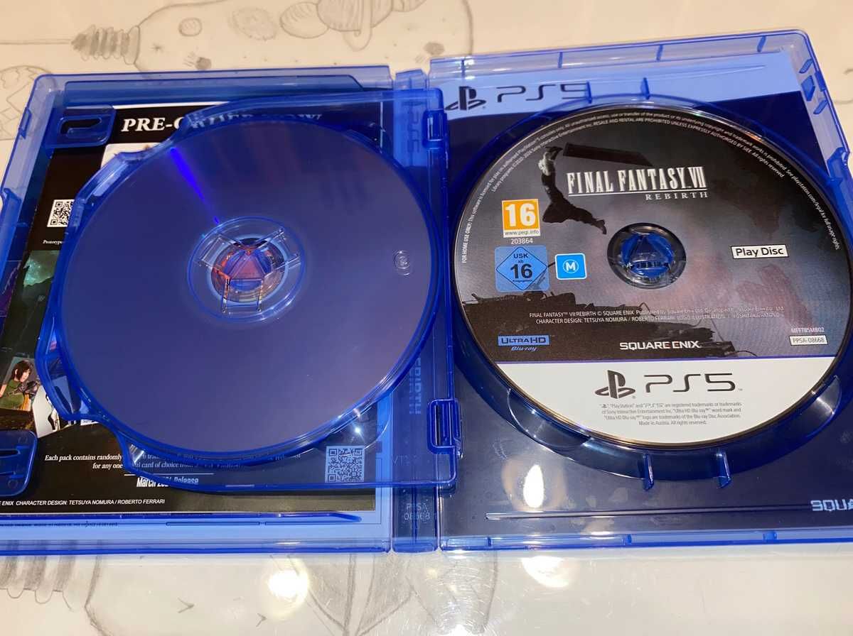 Final Fantasy 7 Rebirth Ps5 bez rys
