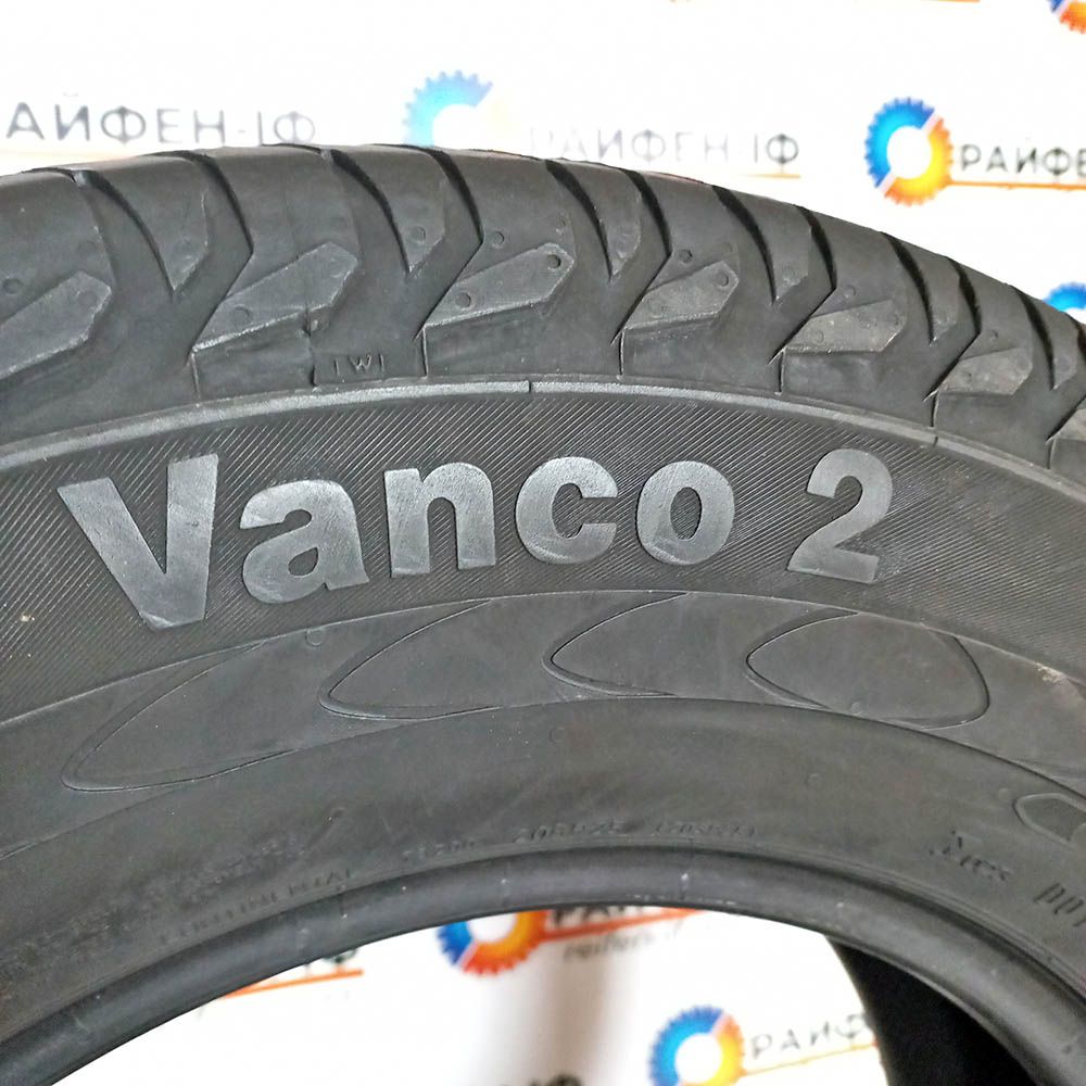 215/75 R16C Continental Vanco 2 б/у шини 2шт ^ H2210189