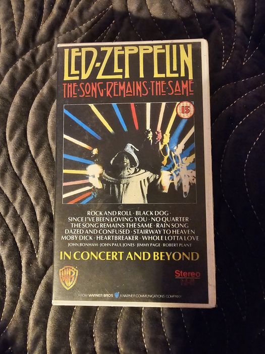 Kaseta VHS Led Zeppelin