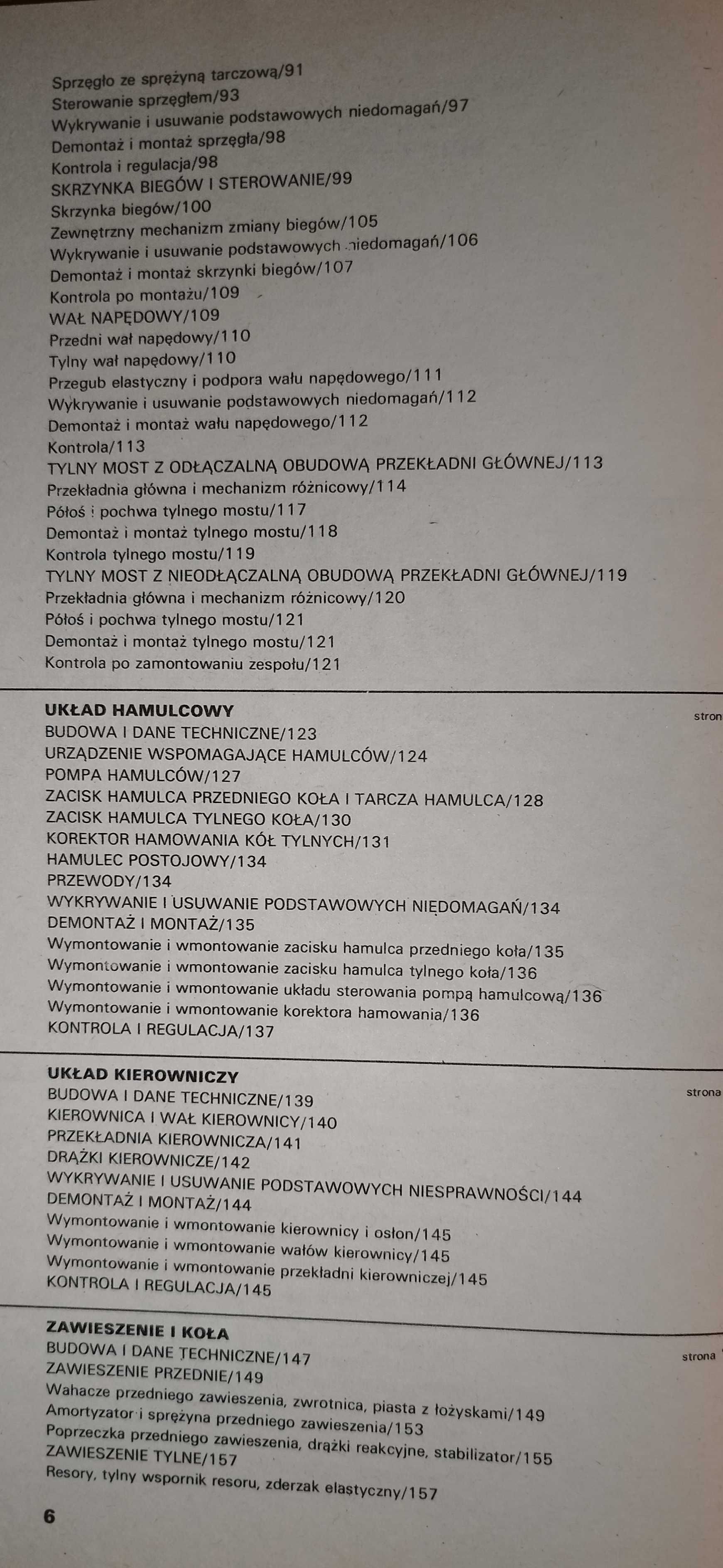 FSO 125p budowa eksploatacja naprawa Jerzy Kowal