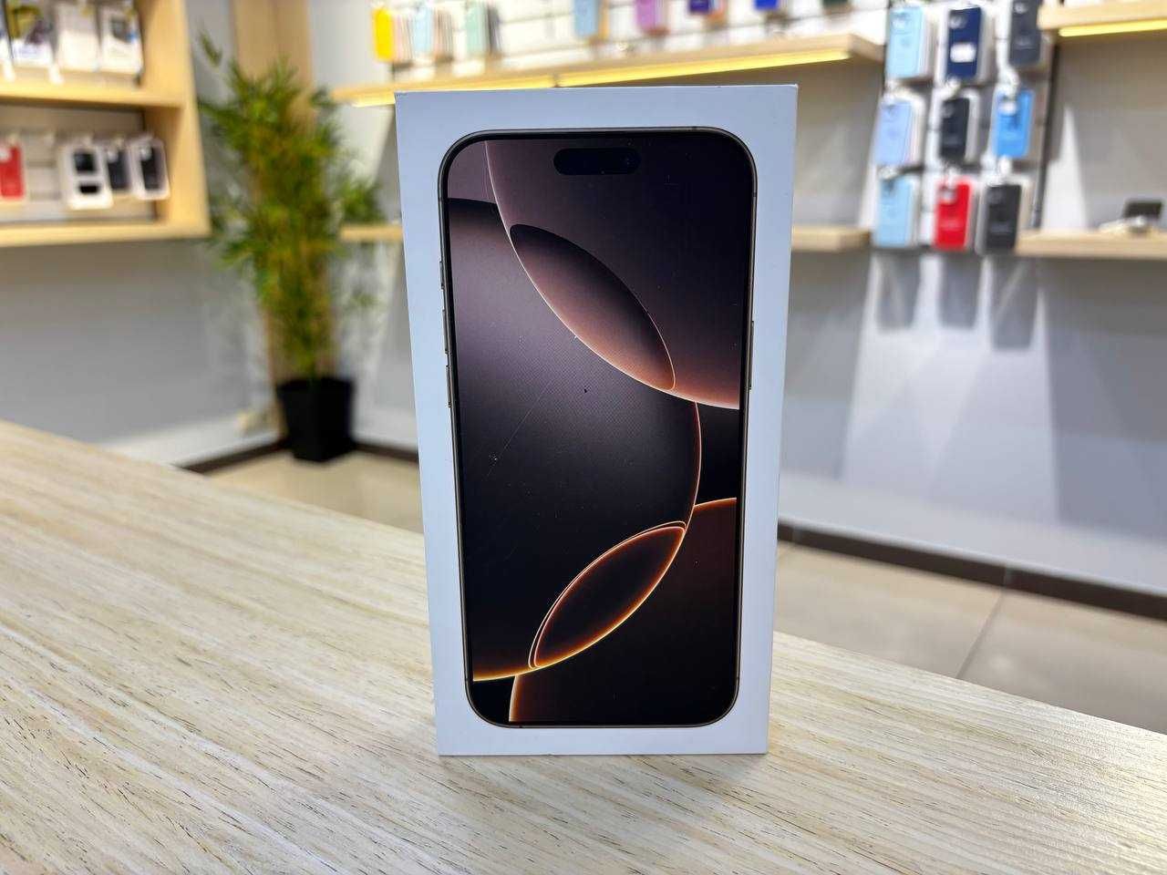 /12747/ NEW iPhone 16 Pro Max 256GB Desert Titanium Обмін Гарантія