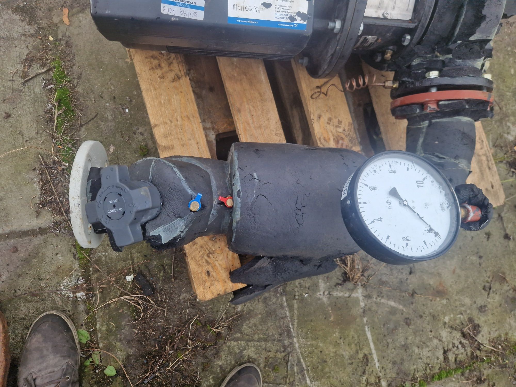 Pompa grundfos 5.5 kw z falownikiem 49m3 typ MGE132SC2-FF265-D1