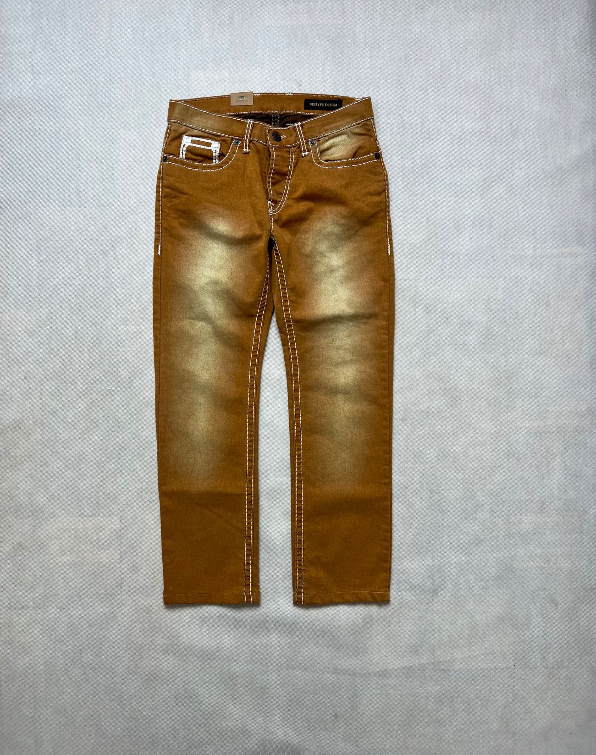 Nowe spodnie Behype brown travis scott brąz