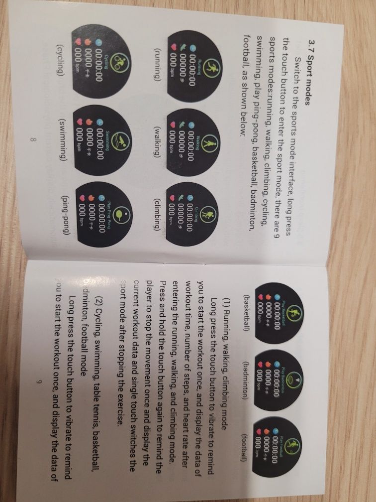 Zegarek Smart watch kw10 kolor złoty waterproof krokomierz