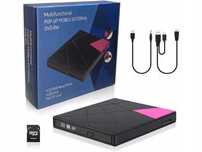 2414 EXTERNAL zewnętrzny napęd DVD-RW USB SD/TF