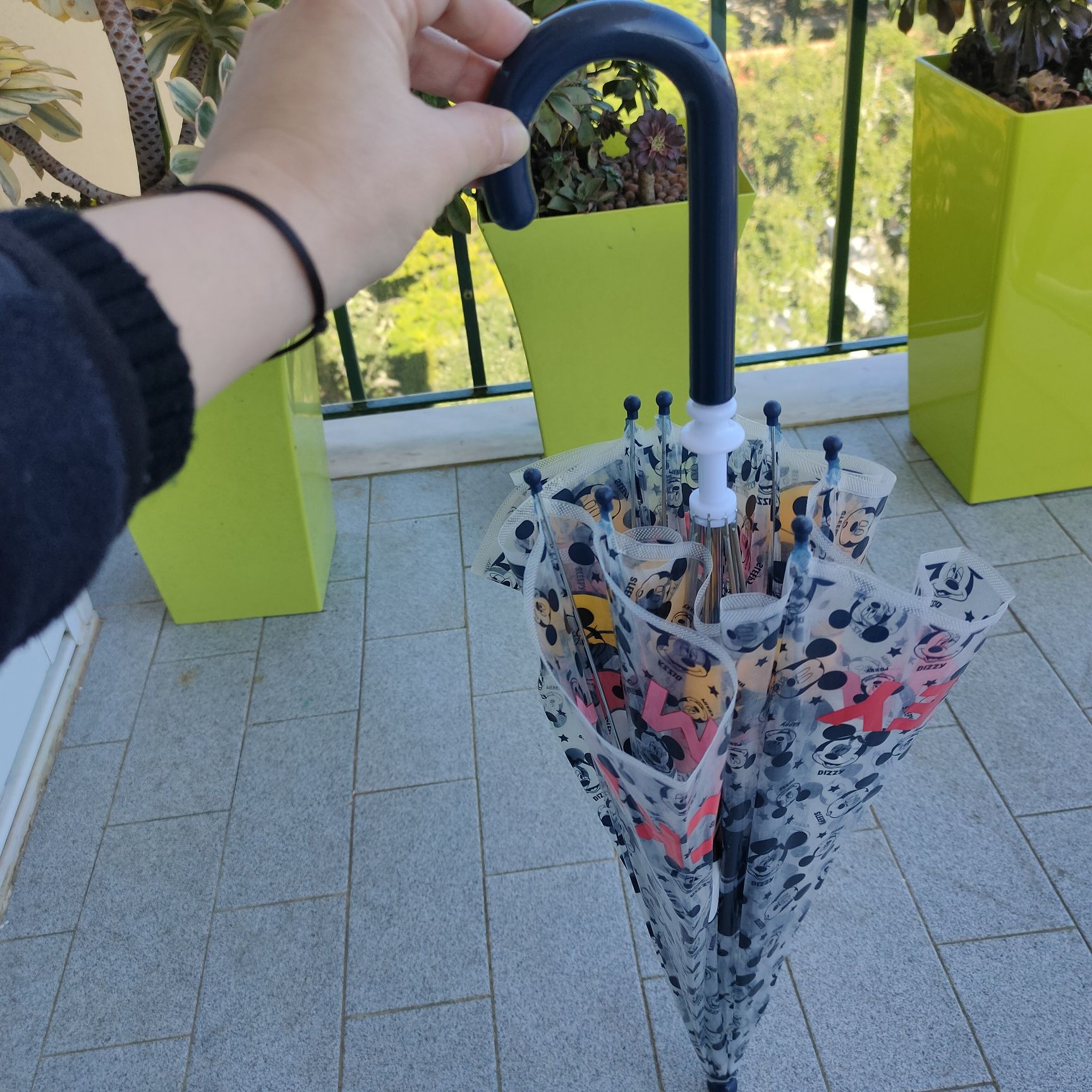 Chapéu de chuva Mickey