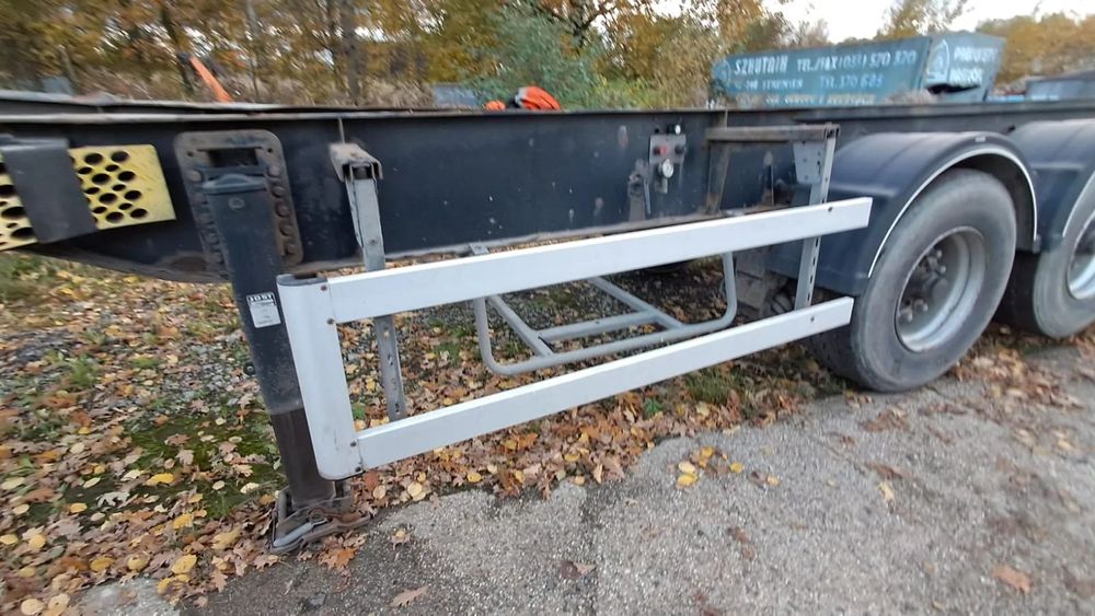 kosz na koło zapasowe naczepy ciężarowej wanny mega