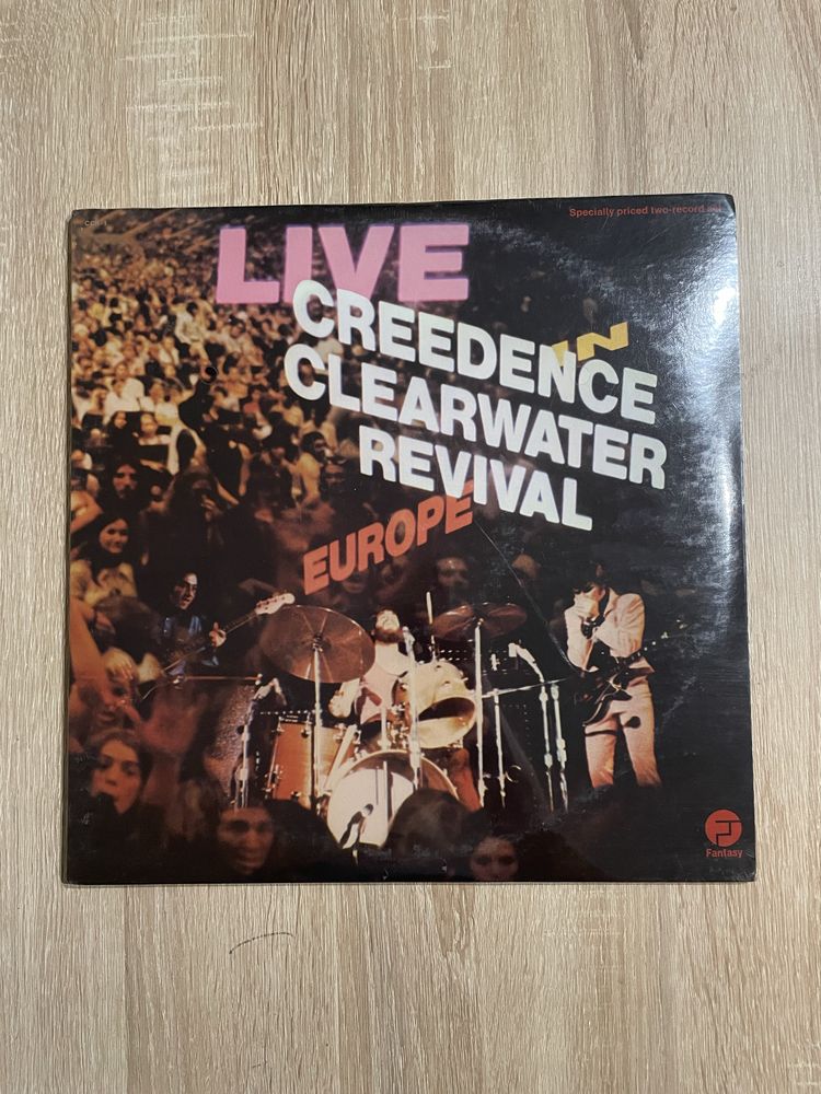Creedence Clearwater Revival Live In Europe MINT LP