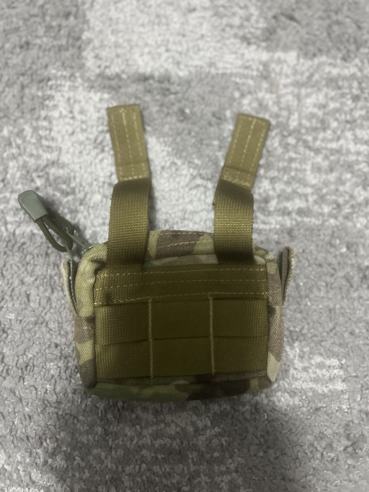 Kieszeń cargo multicam z suwakiem bryzgoszczelnym miwo military