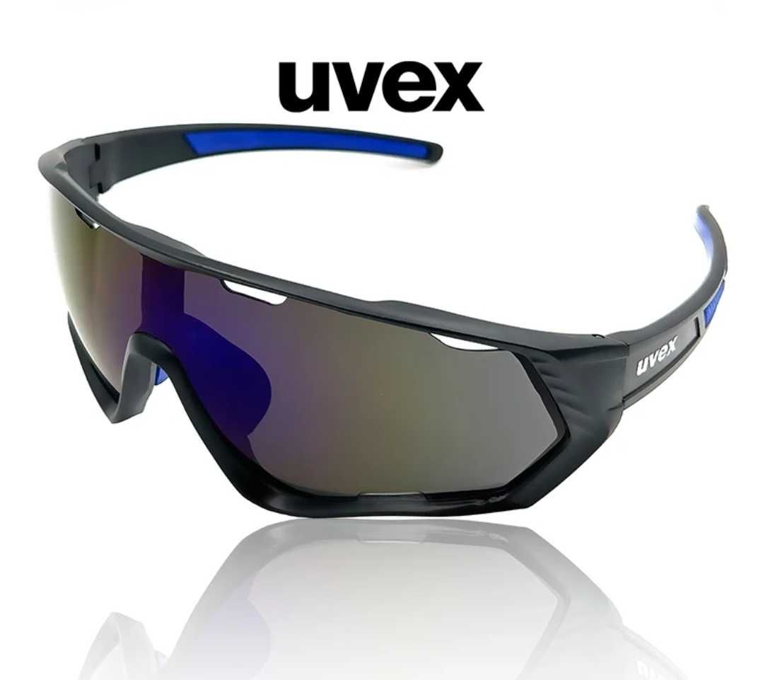 Okulary Uvex rowerowe sportowe mtb