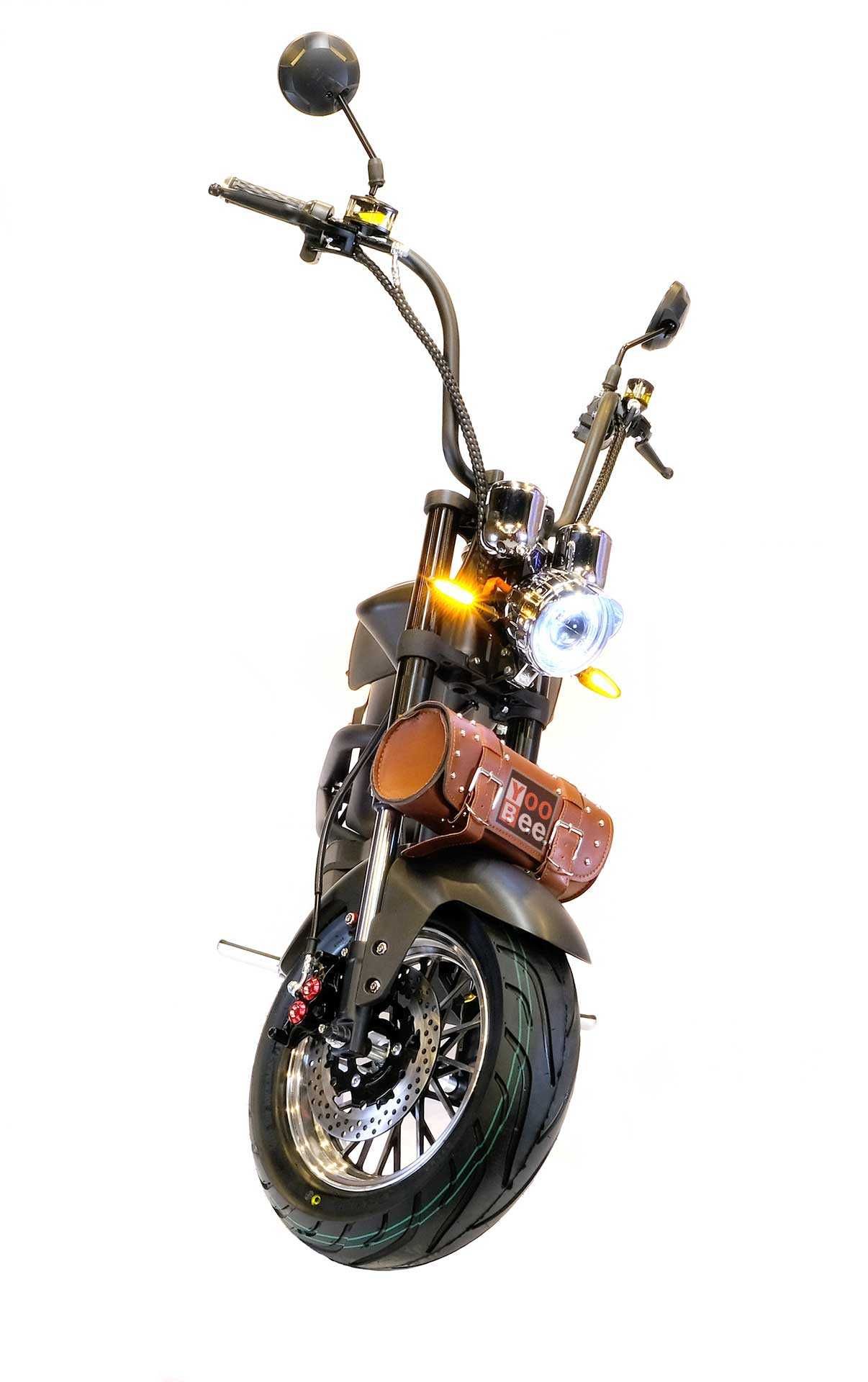 Электроскутер Чоппер Mangosteen Chopper black 3000W 30 Аh