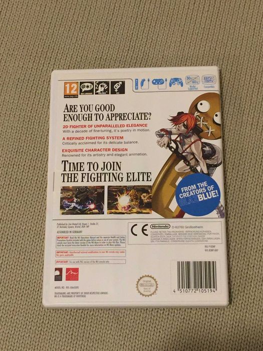 Guilty Gear XX Accent Core Plus Nintendo Wii
