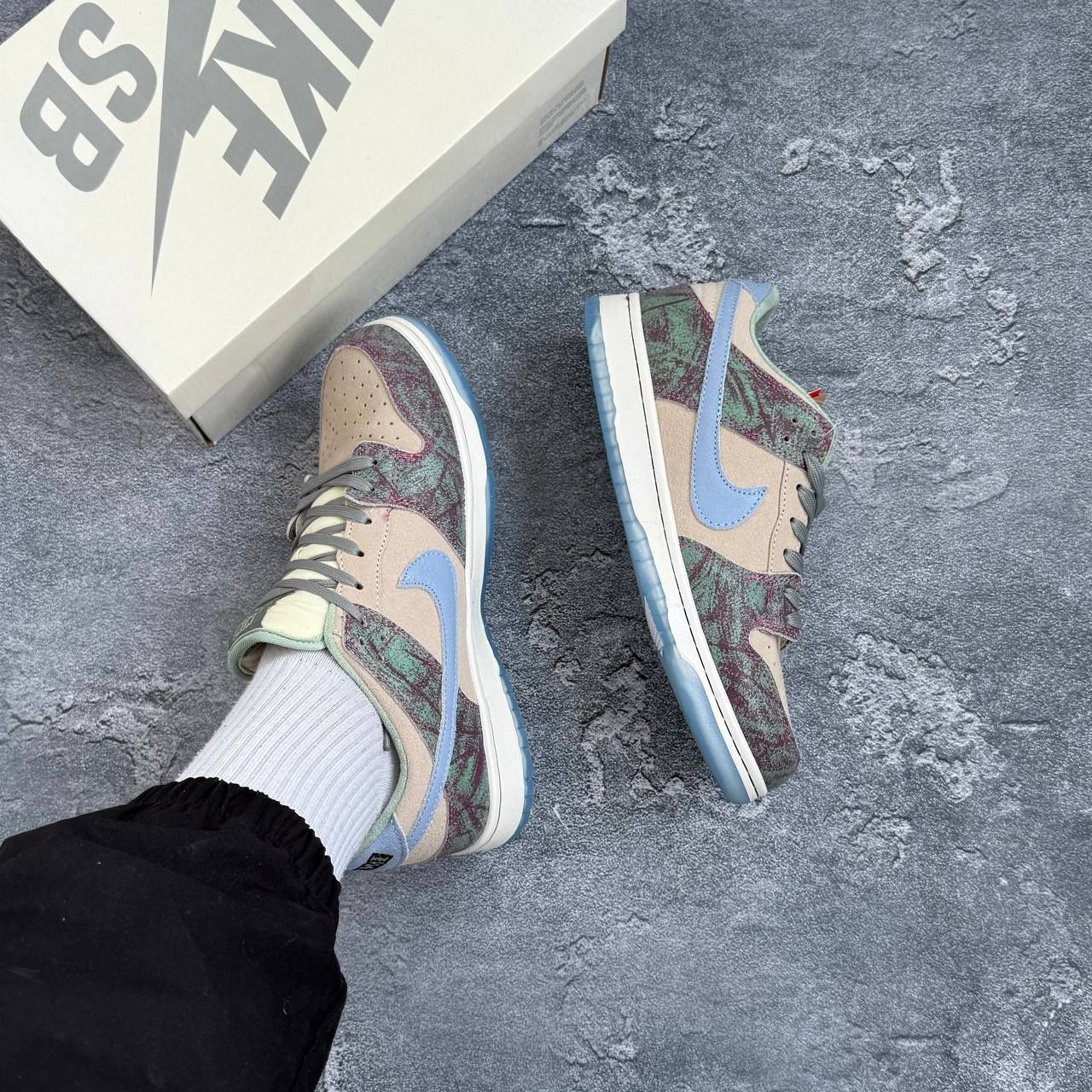(41-46) Летние Весенние Кроссовки Nike Crenshaw Skate Club SB Dunk Low