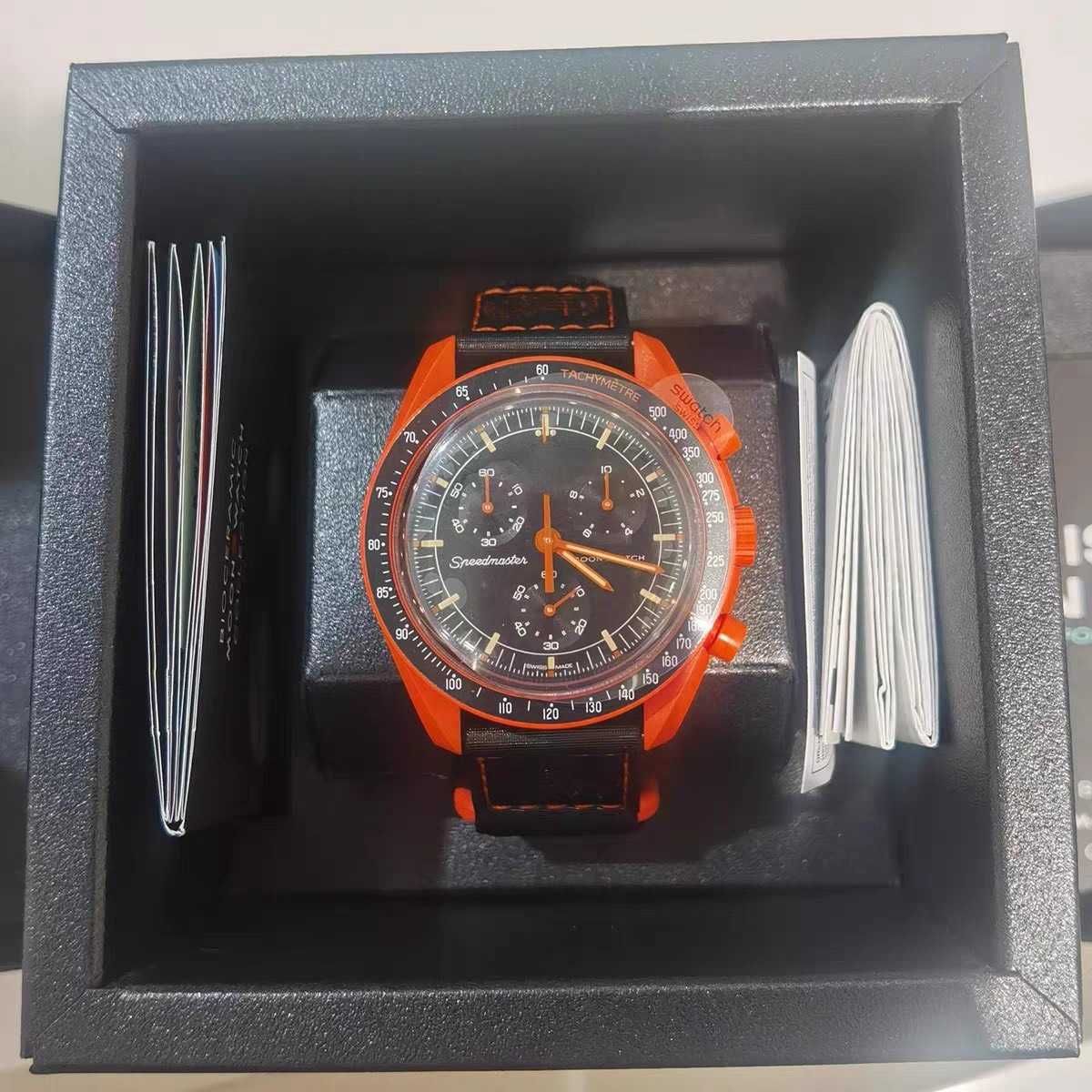 Omega x Swatch Bioceramic - Ekskluzywne Lava SO33O100