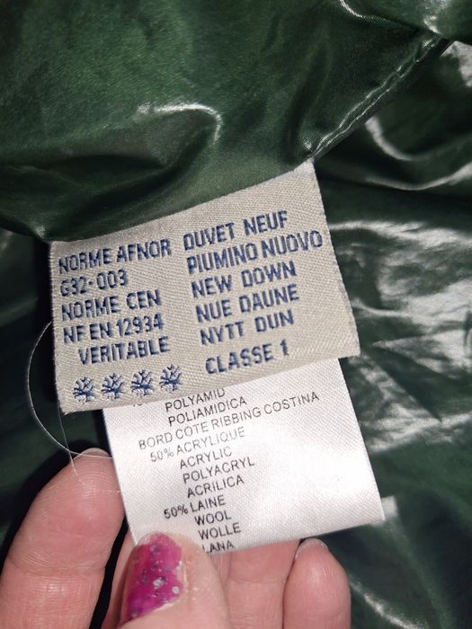 Sprzedam kurtka zima kaczy puch pierze Moncler oryginalna L XL jenot